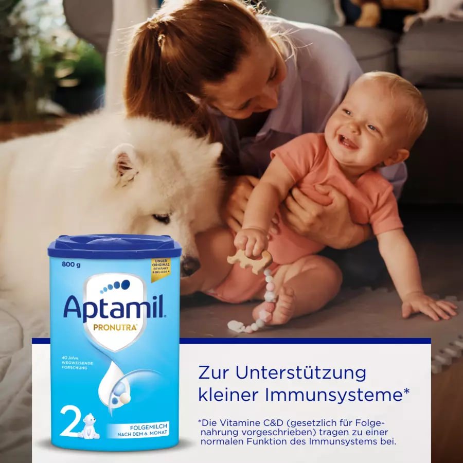 Aptamil Folgemilch Pronutra ADVANCE 2 800 g nach dem 6. Monat