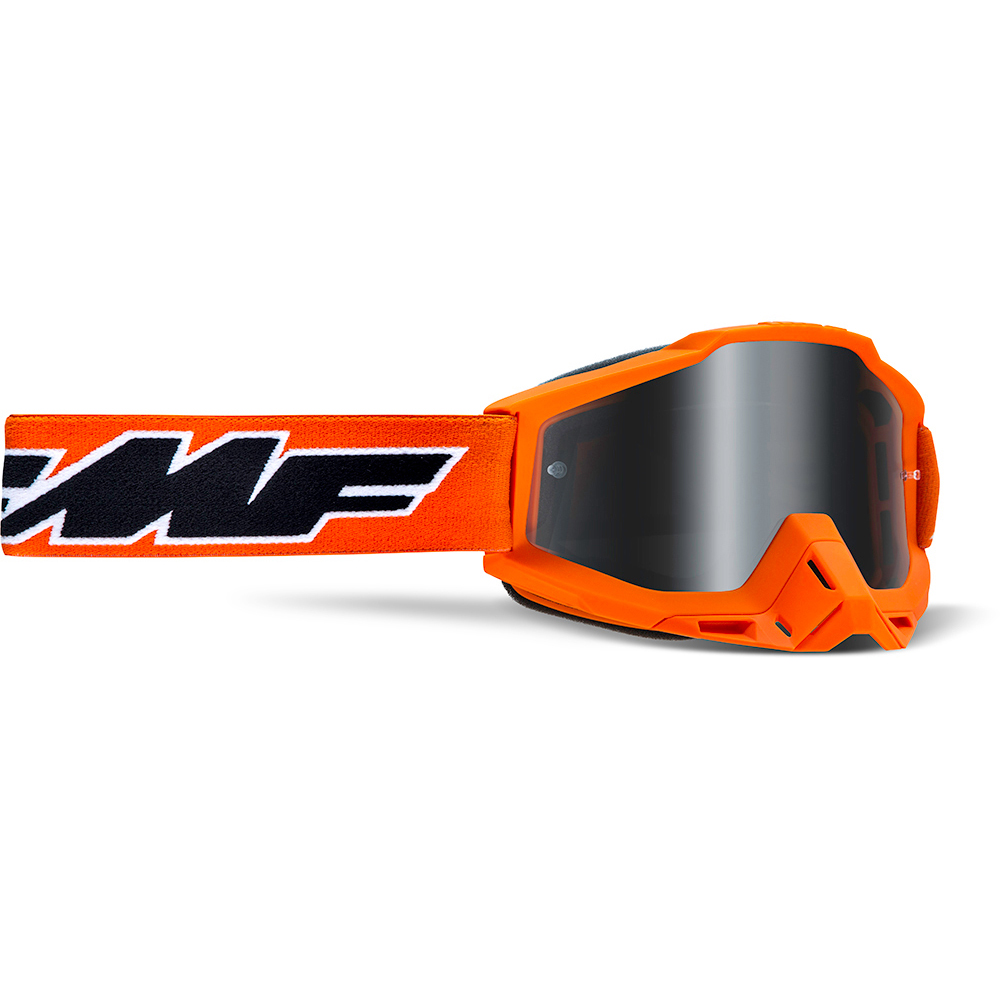 FMF Vision - Masque Powerbomb Rocket - ecran miroir Orange / Argent