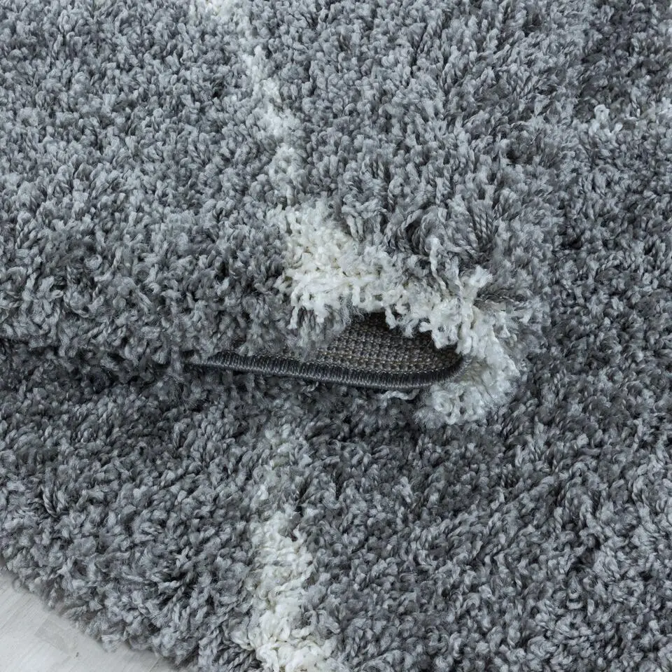 Opera Soft Shaggy Hoogpolig Vloerkleed Grijs - 200x290 CM