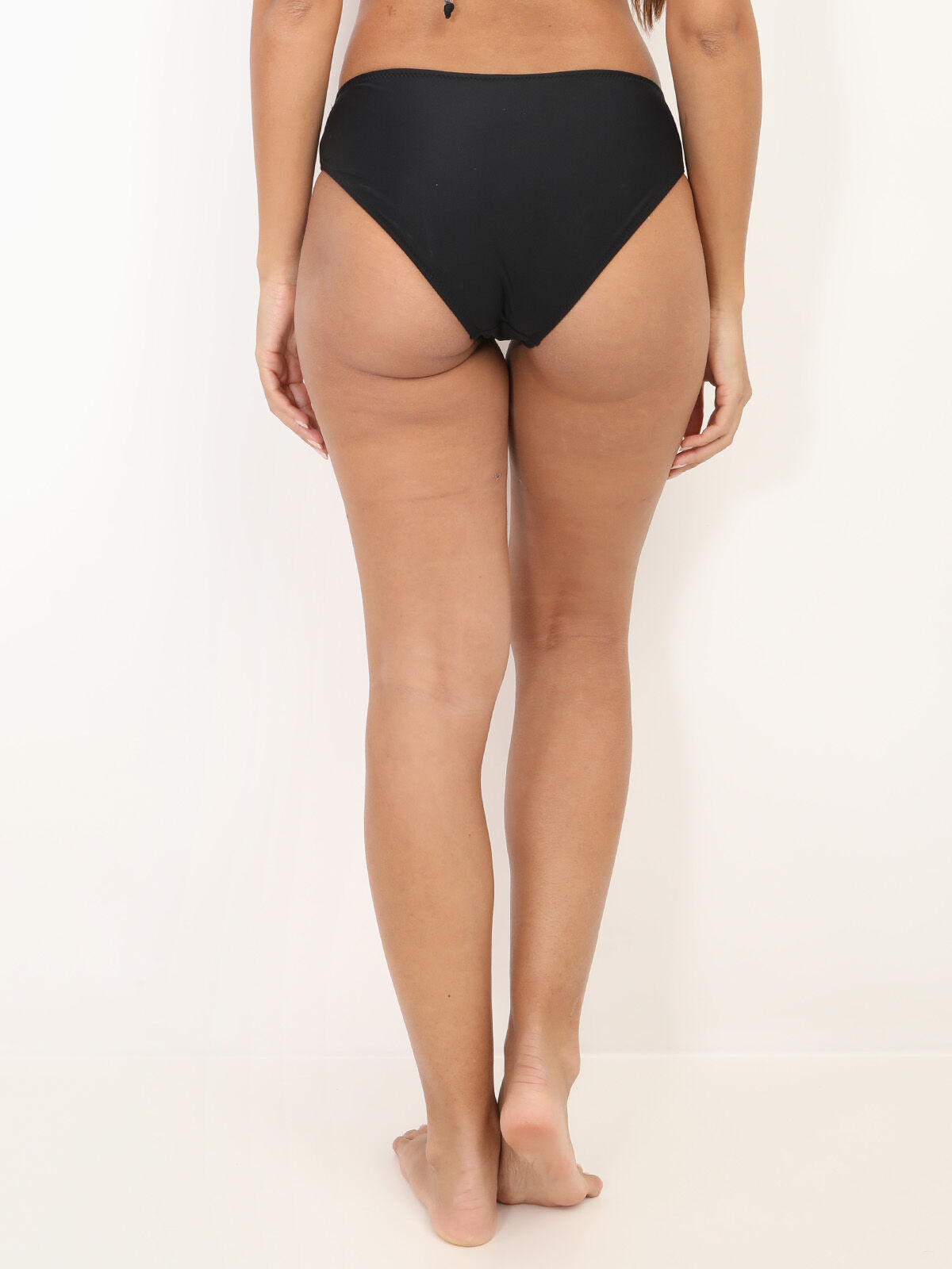 Bas de bikini classique- Noir