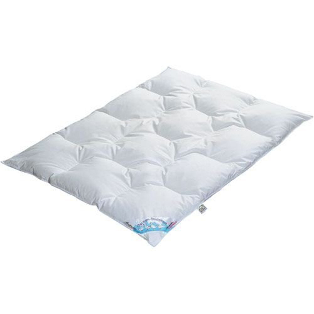 Odenwälder BabyNest Odenwälder 18003-100 Daunen- Steppbett weiss 80/80 cm