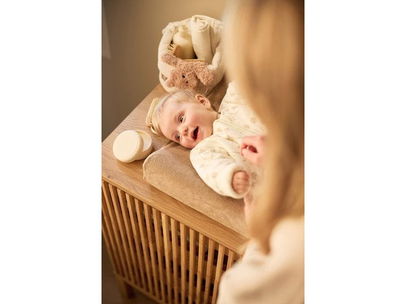 Jollein Baby-Ganzjahresschlafsack Leafy Dreams 60 cm Gefütterter Schlafsack mit abnehmbaren Ärmeln