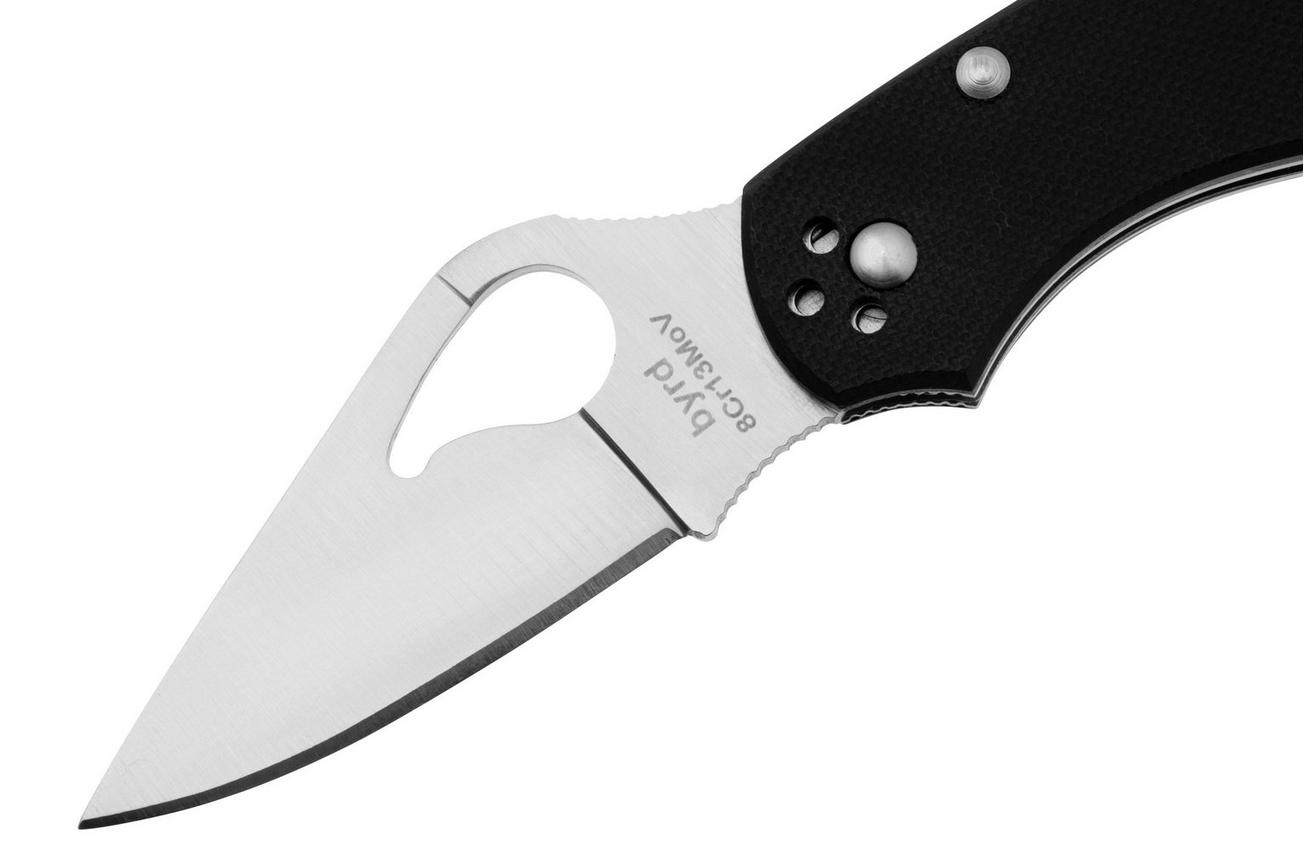 Spyderco Byrd Robin 2 BY10GP2 Black G10 zakmes