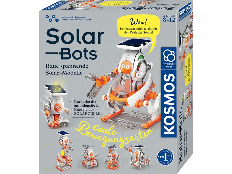Kosmos Experimentierkasten Solar Bots Spannende Solar-Modelle bauen