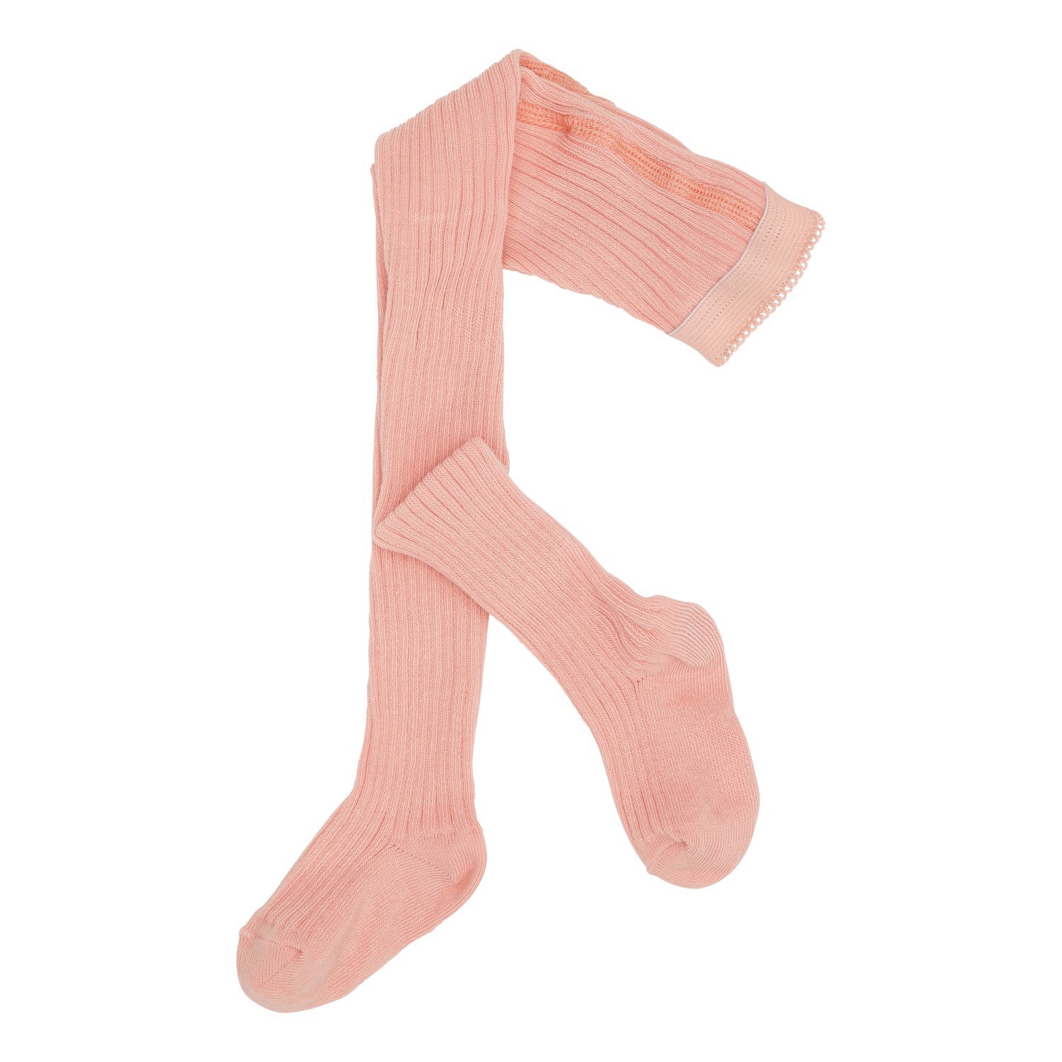Rib Tights - Petal Blush