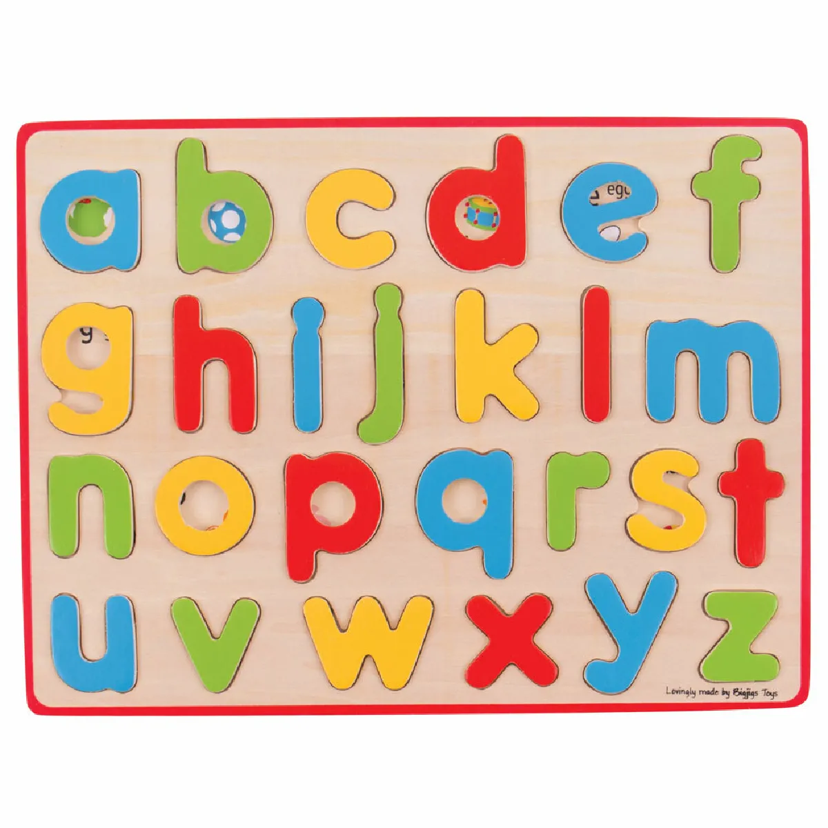 Bigjigs Toys Alphabet minuscule