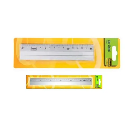 Idena 2 Alu-Lineale 15 cm + 30 cm