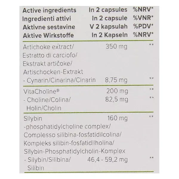 Sensilab Hepafar Forte Premium Detox Foie 30 cápsulas