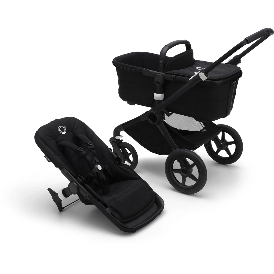 bugaboo Kinderwagen Basis Fox 3 BlackMidnight Black