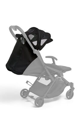 Beemoo Easy Fly Lux 4 Breezy Kalesje, Jet Black