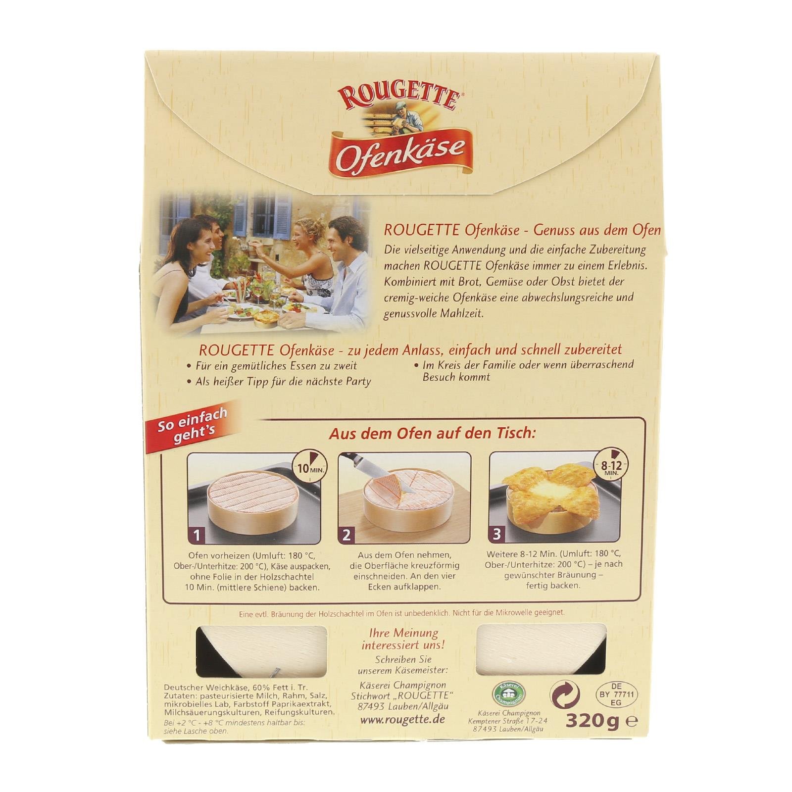 Rougette Ofenkäse Fein-würzig