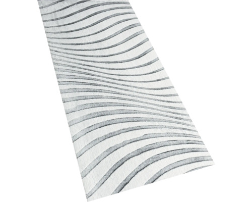 Cutout Wave tapijt, zilver, 80x150 cm