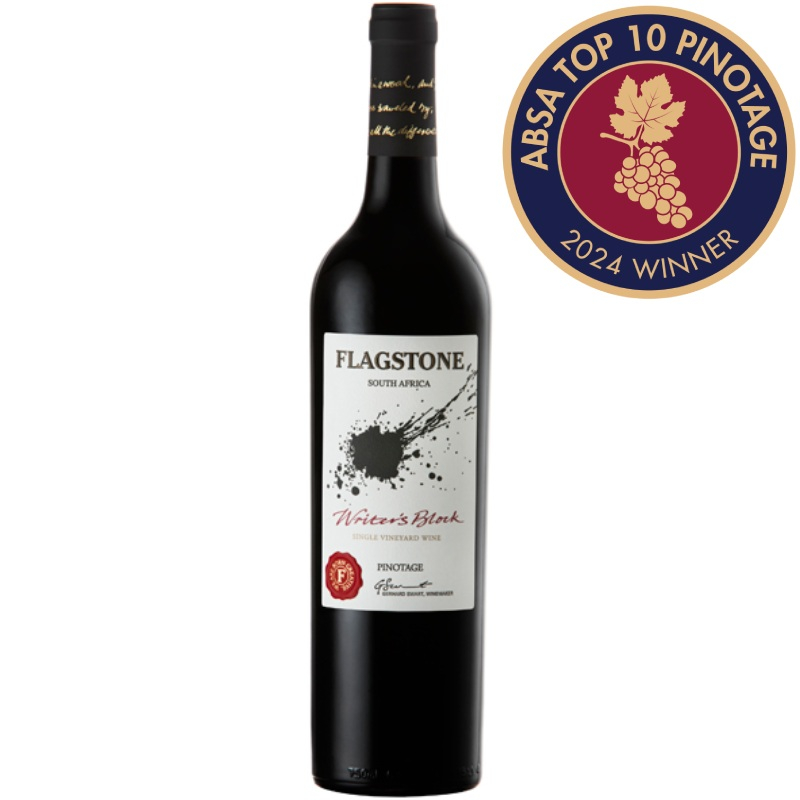 Flagstone Writers Block Pinotage 2021 (Top 10)