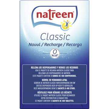Natreen Zoetjes Navulverpakking 800 Stuks