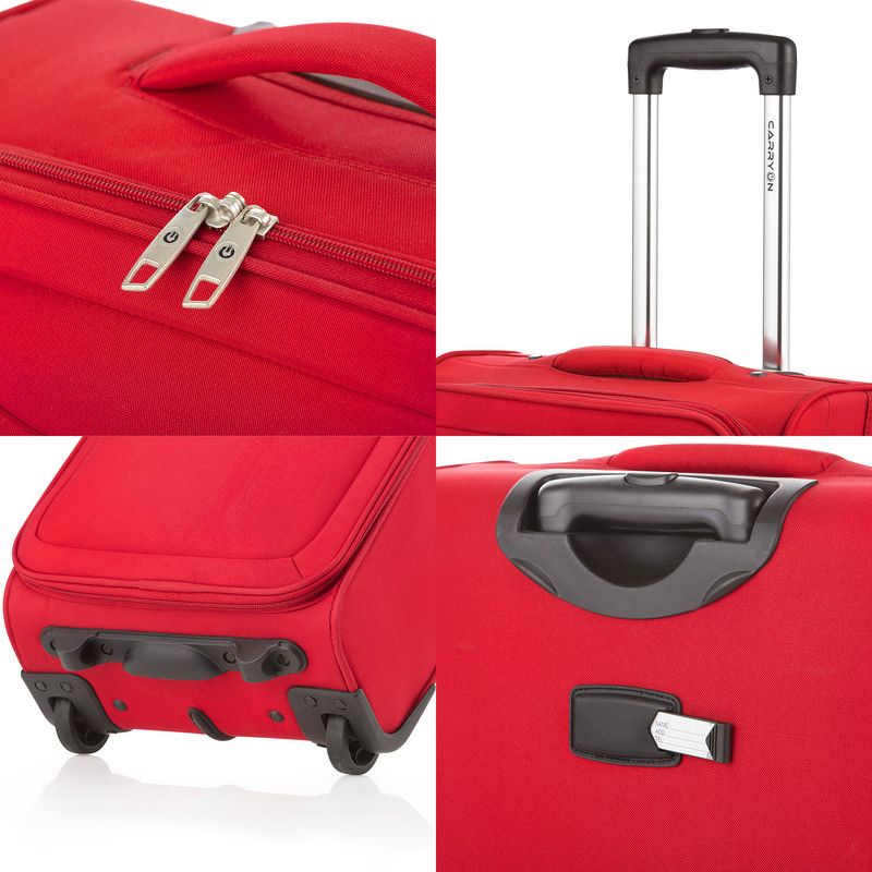CarryOn Air Upright 55 cm handbagage koffer - Red