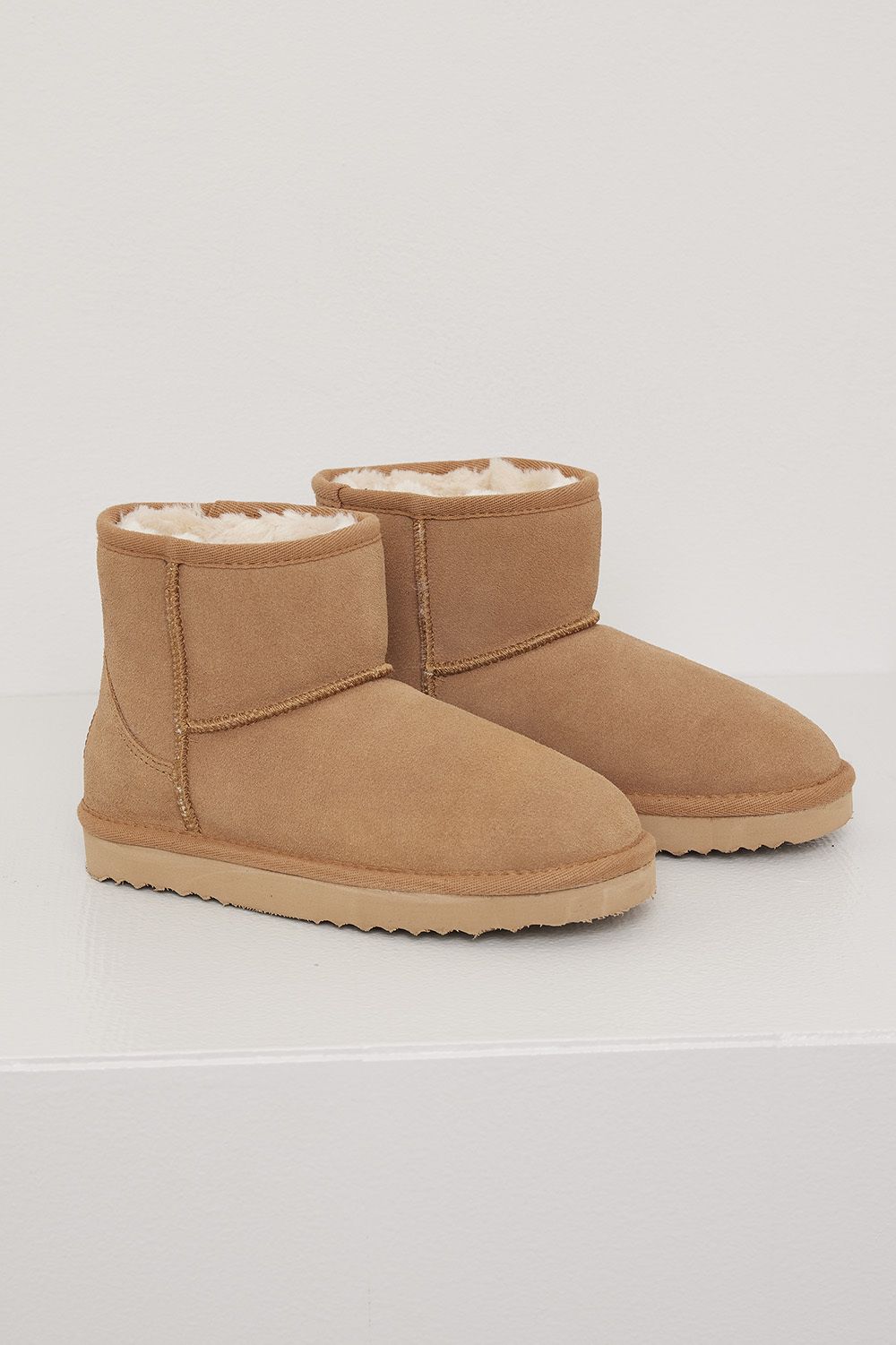 Vinterboots med saueskinn Benita