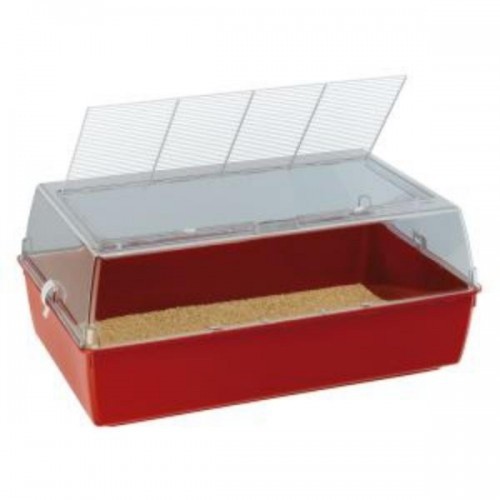 Gaiola Duna Multy para hamsters, vermelha