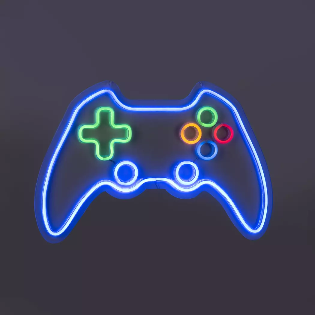 LED-Wandleuchte Gamer