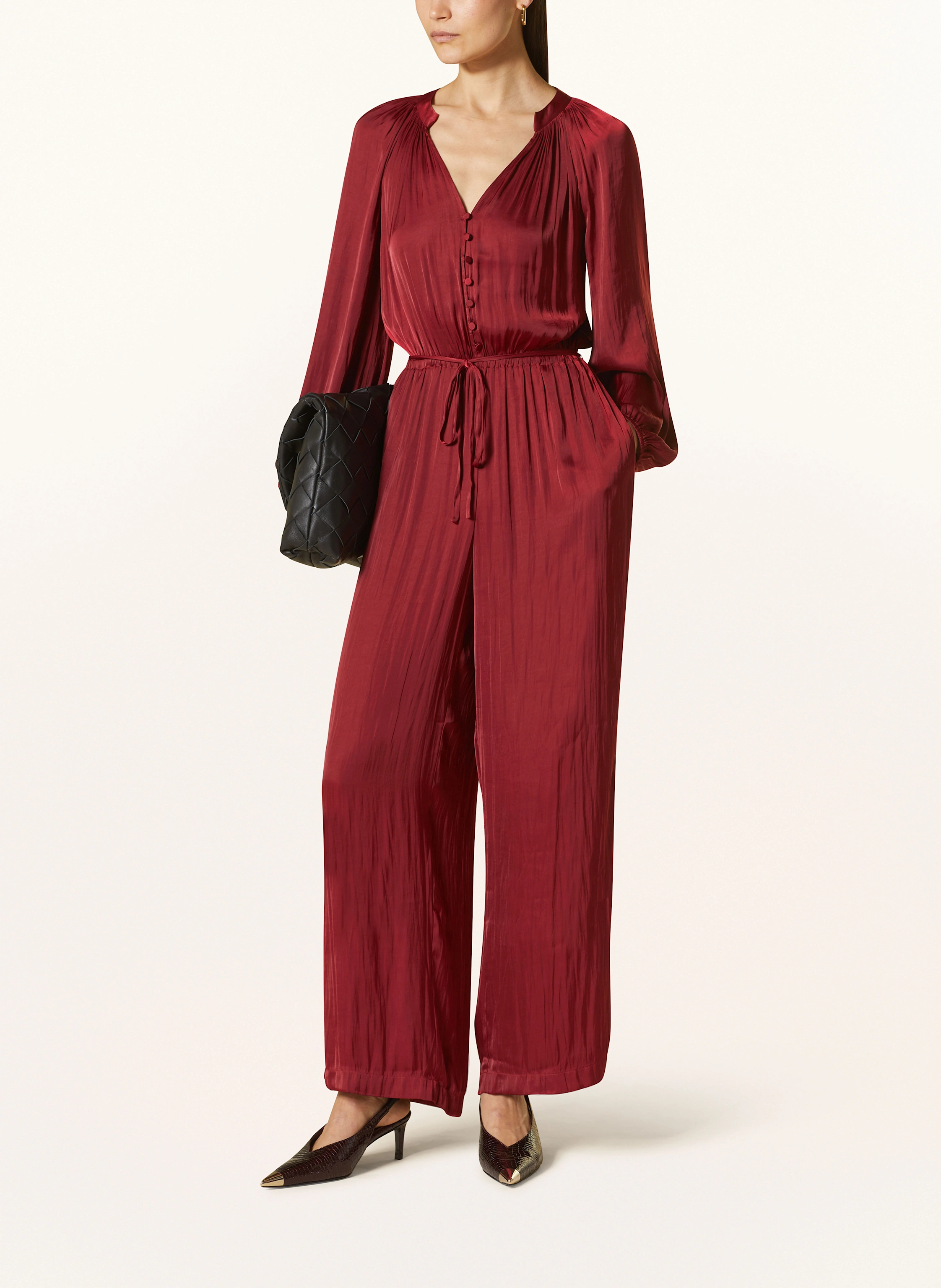 MRS & HUGS Satin-Jumpsuit