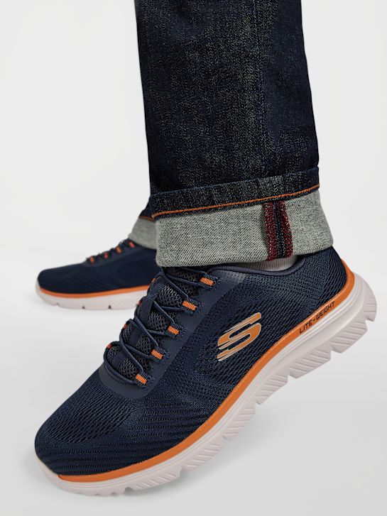Skechers BURNS 2.0 Sneaker Blau