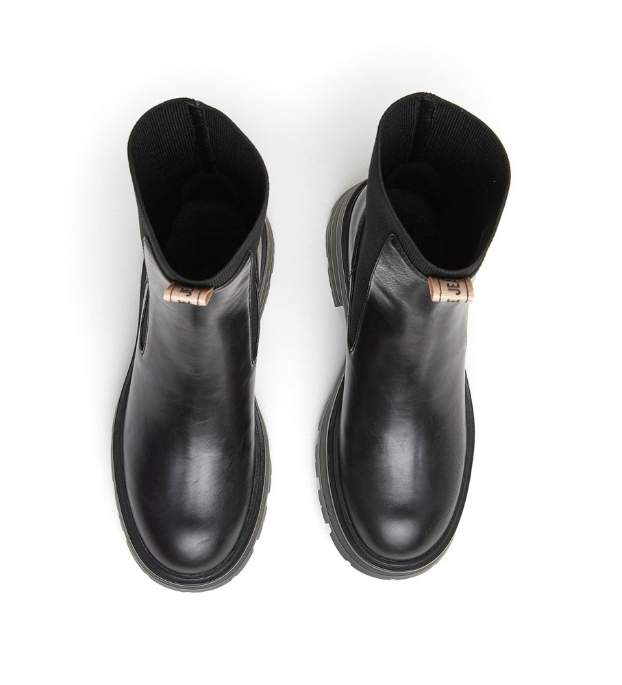 Botas pretas de cano curto Pepe Jeans Soda Plus