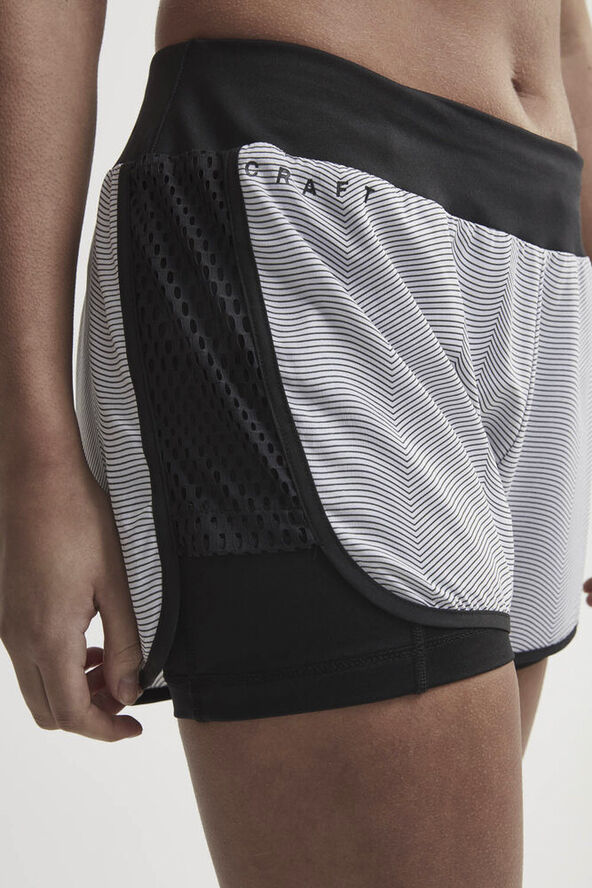 Craft Charge 2-IN-1 Shorts Grå