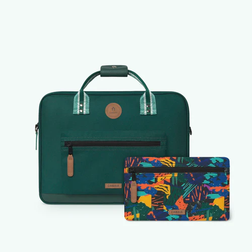 Sac ordinateur Lima vert