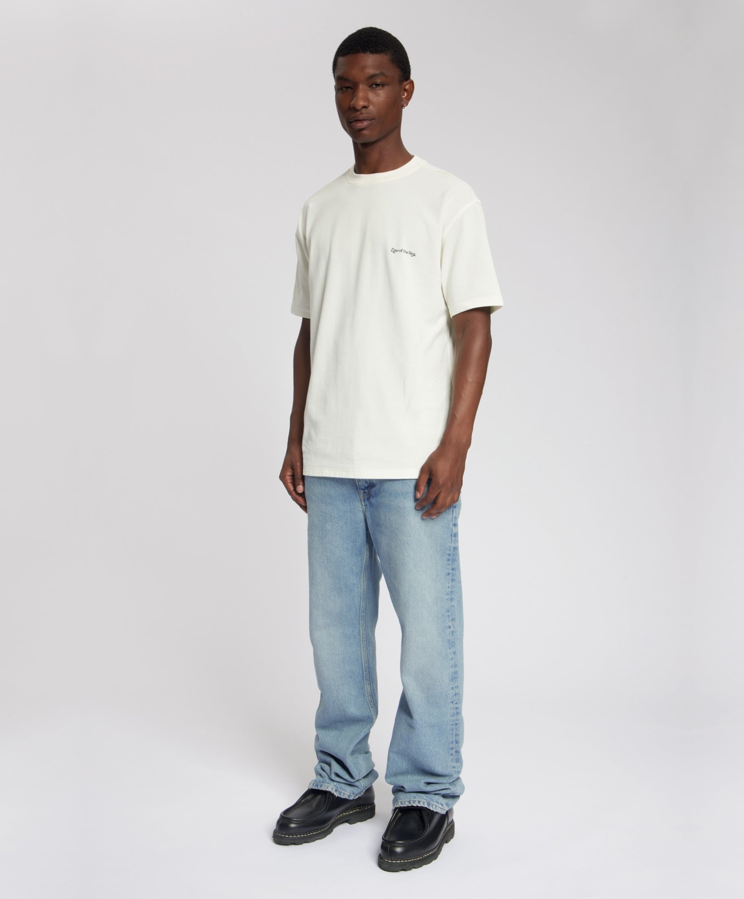 Law of the Sea Heren T-shirt wit