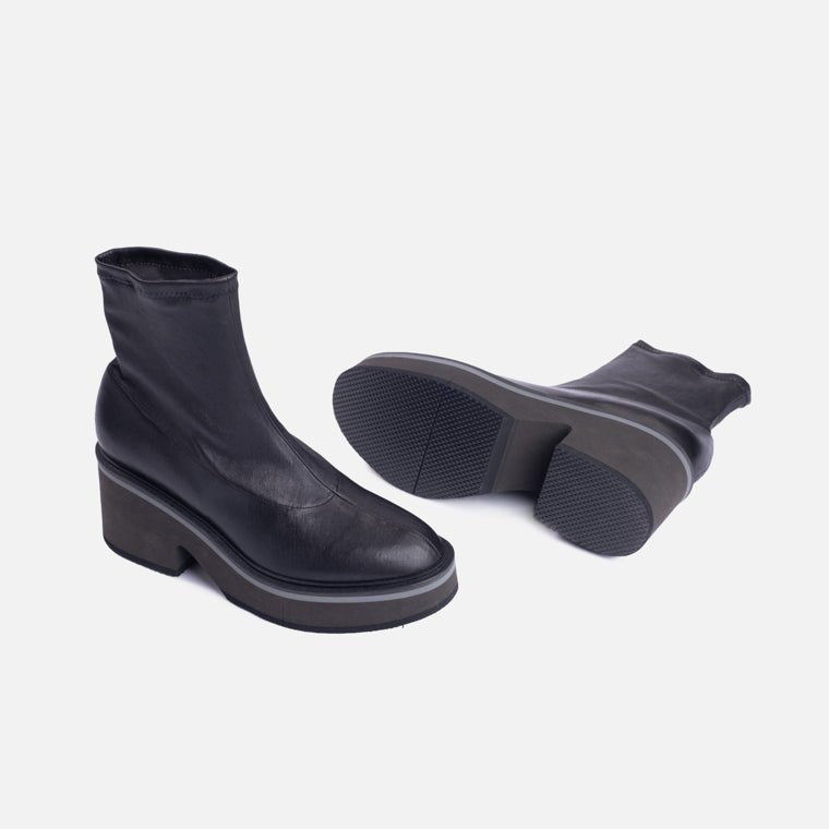 ANKLE BOOTS - ALBANE ankle boots, stretch leather black