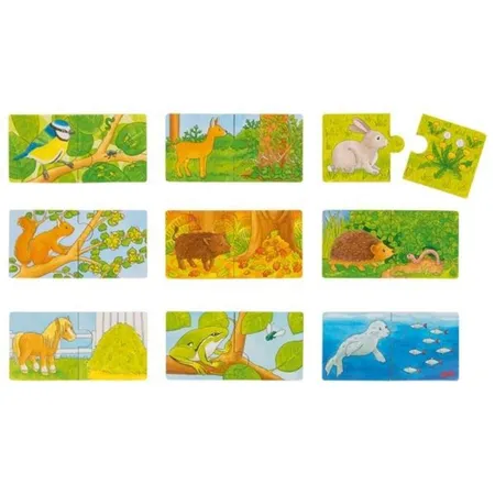 goki Minipuzzle Wer frisst was?