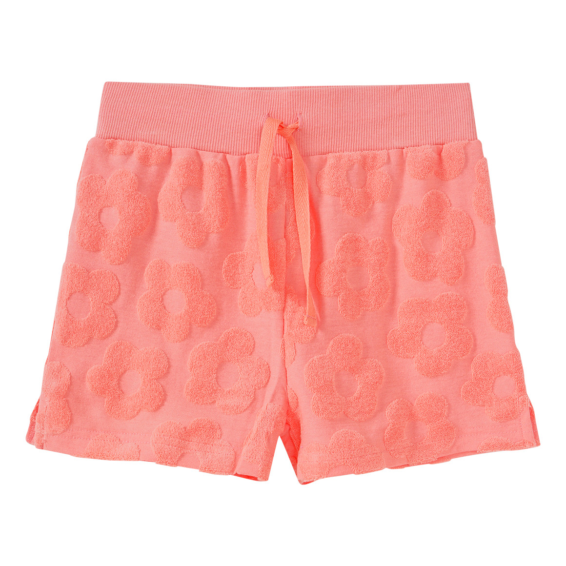 Topolino Mädchen Frottee-Shorty mit Ausbrenner-Muster apricot