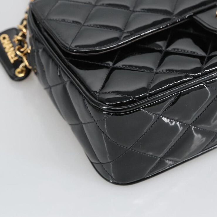 Chanel Vintage Chanel Flap Bag Black