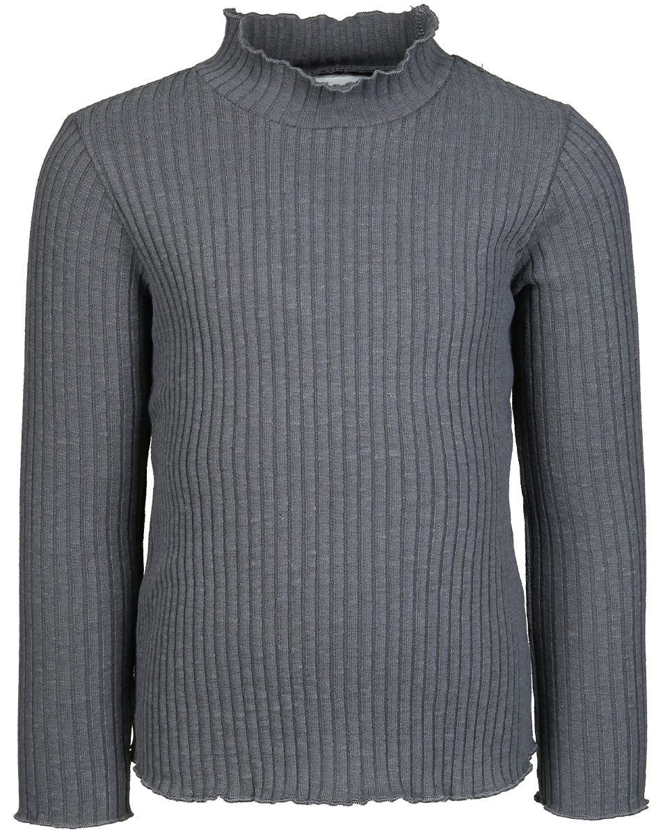 Langarmshirt BRUNO RIB in grau