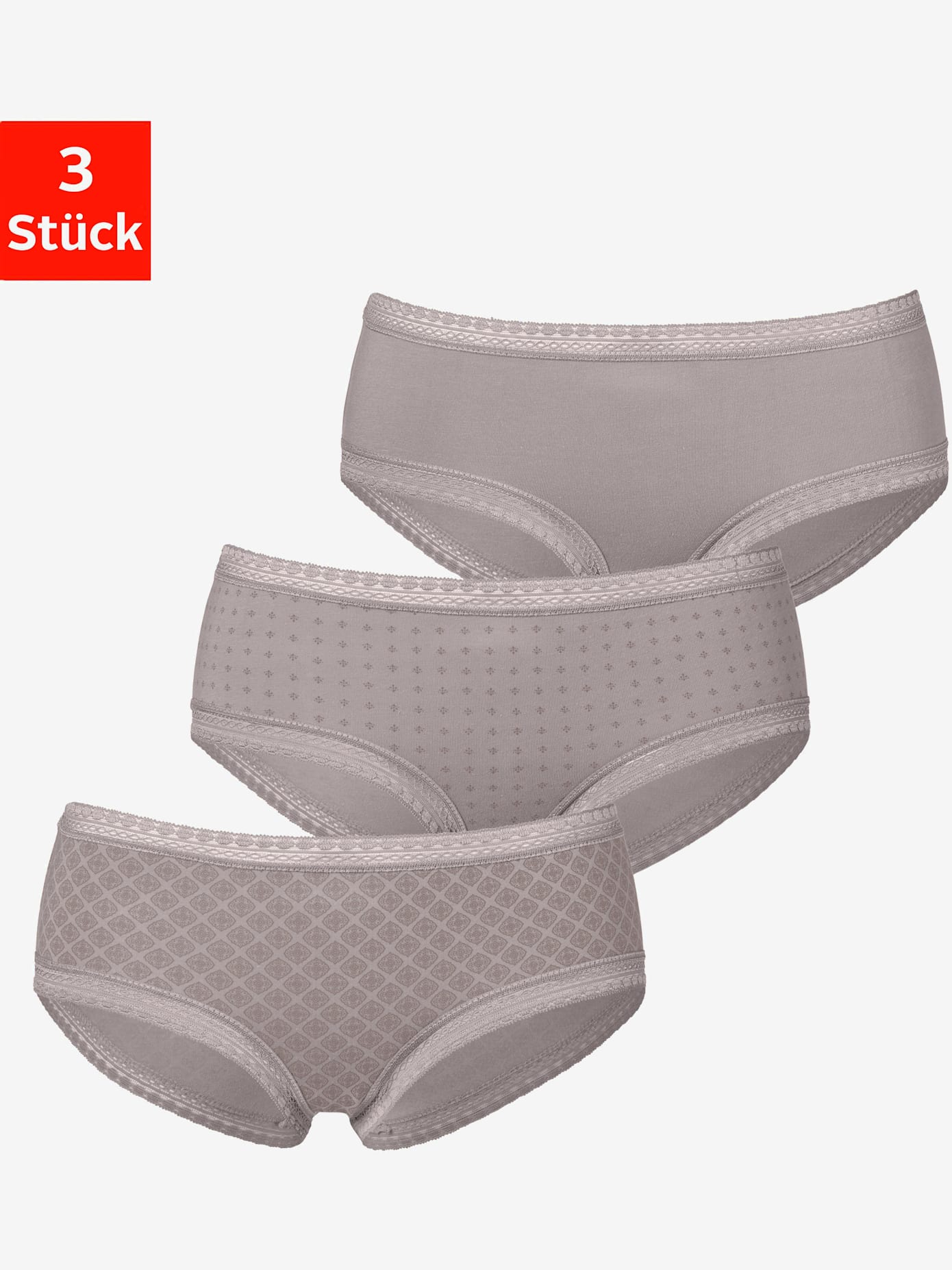 Panty lot de 3 panties lascana