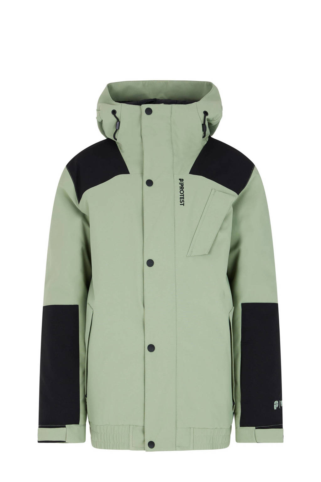Protest ski-jack Brome groen/zwart