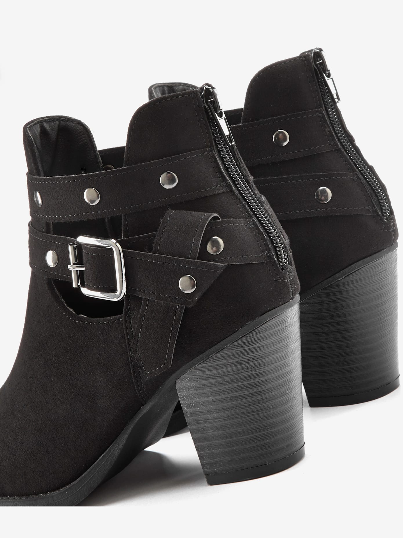 Bottines cowboy boucle décorative tendance