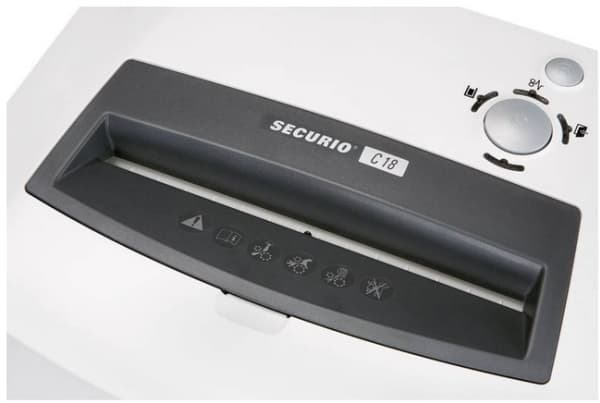 HSM SECURIO C18, Delvis makulering, 23 cm, 1,9 x 15 mm, 25 L, 58 dB, 3240 mm/min.