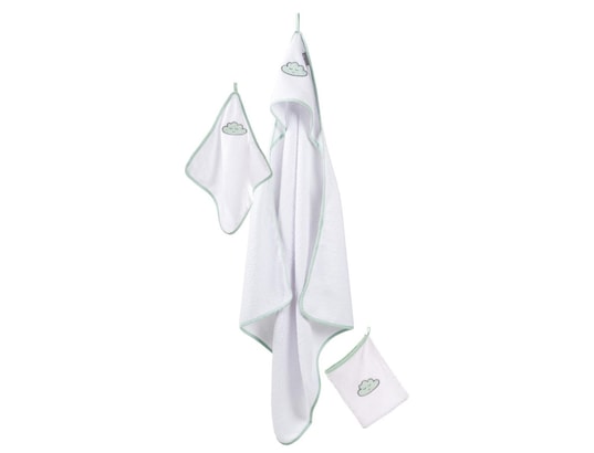 ROBA - Peignoir enfant Set de bain collection 'happy cloud' - blanc
