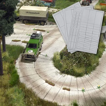 Busch Betonplatten-Straße