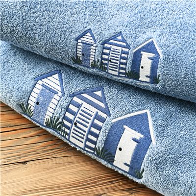 Linge de toilette brodé - 500 g/m² - BECQUET CRÉATION