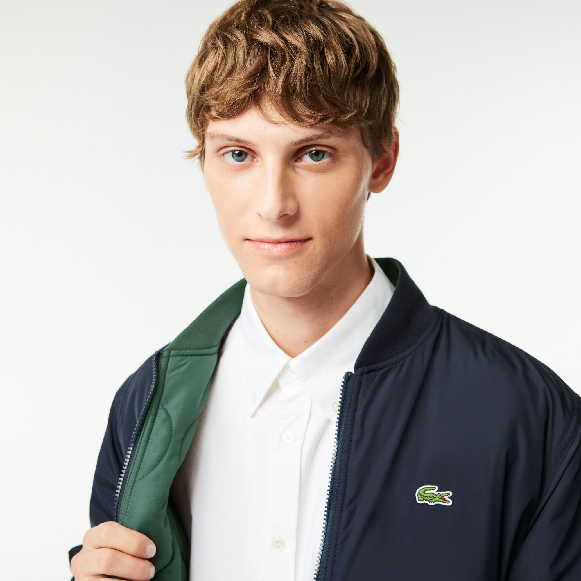 Lacoste Water-Repellent Padded Bomber Jacket