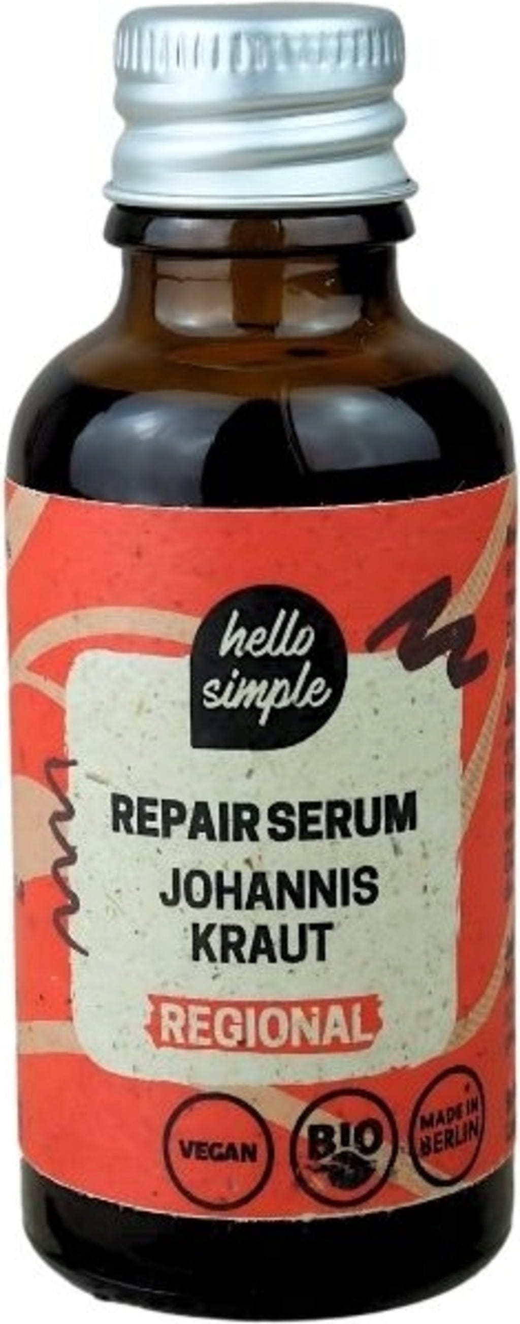 hello simple  Repair-Serum Johanniskraut, 30 ml