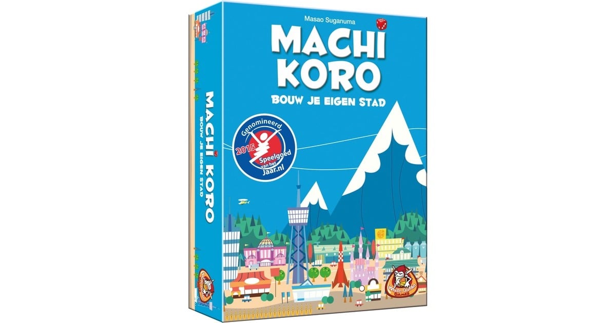White Goblin GamesMachi Koro Dobbelspel  (Nederlands, 2 - 5 spelers, 40 minuten, Vanaf 7 jaar)