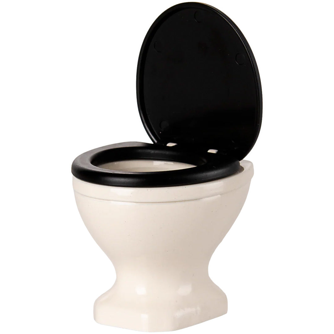 maileg poppenhuis toilet - off white - 5 cm