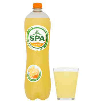 SPA FRUIT Bruisende Fruitige Frisdrank Orange 1,25 L
