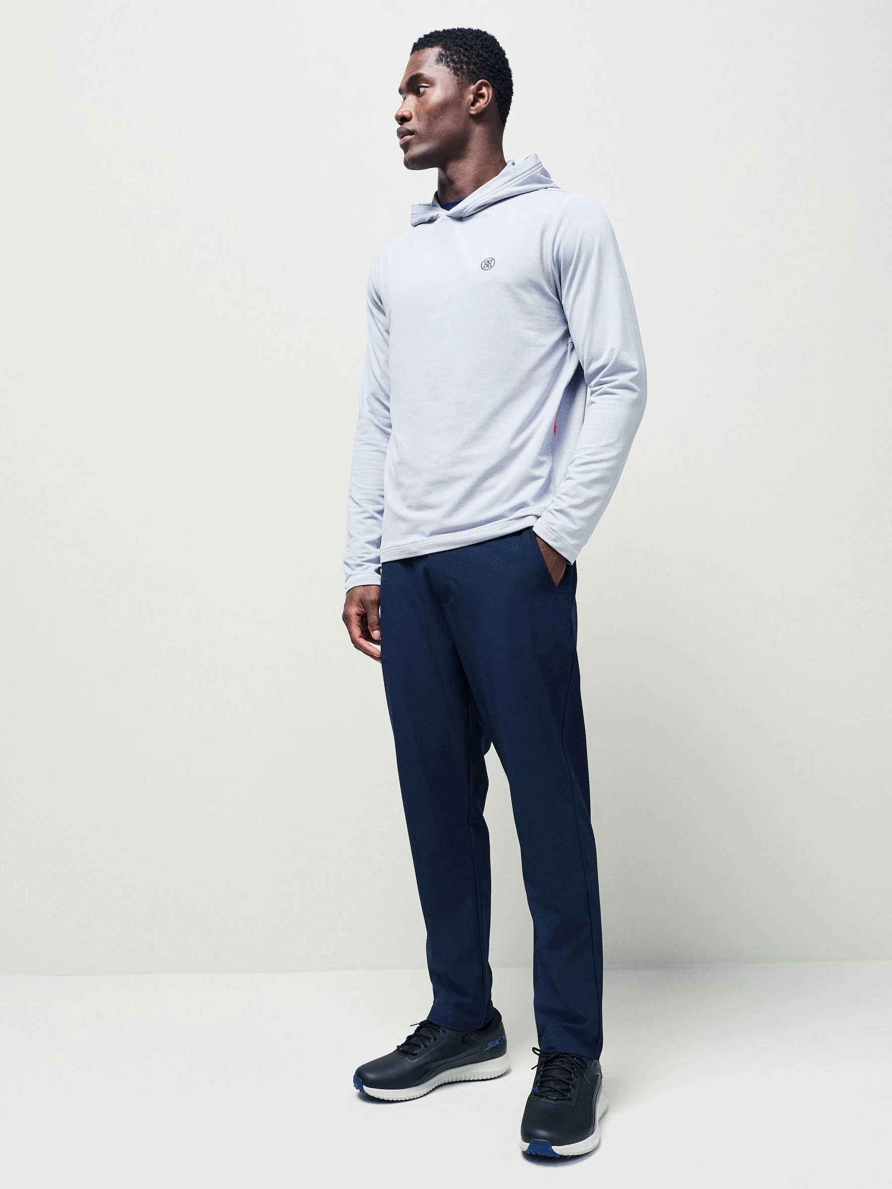 G/Fore Brushed Back Tech Terry Hoodie