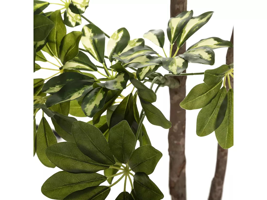 Plante artificielle Cheflera l.70 x d.65 x h130, verte