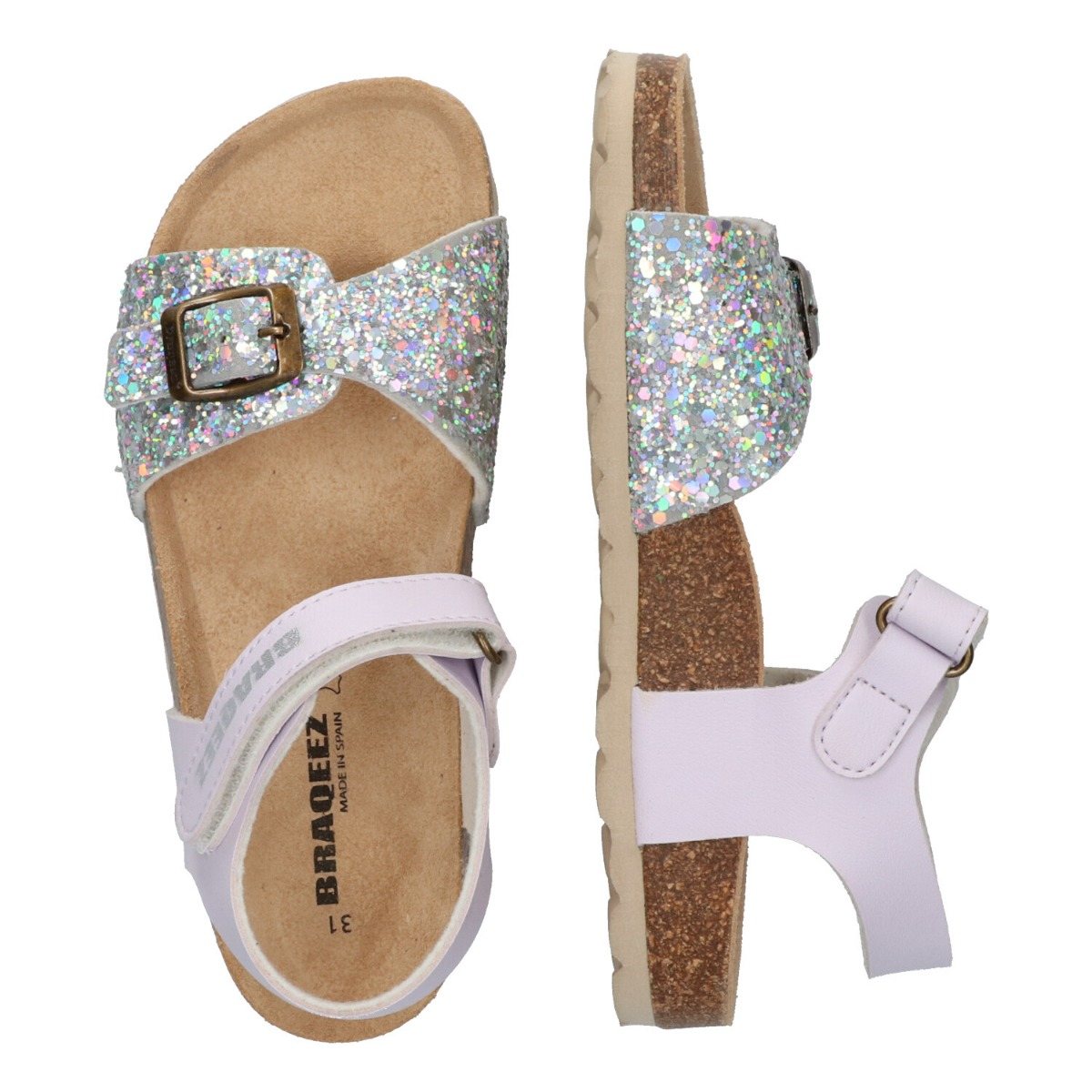 Sanne Spain - Sandalen Braqeez Paars