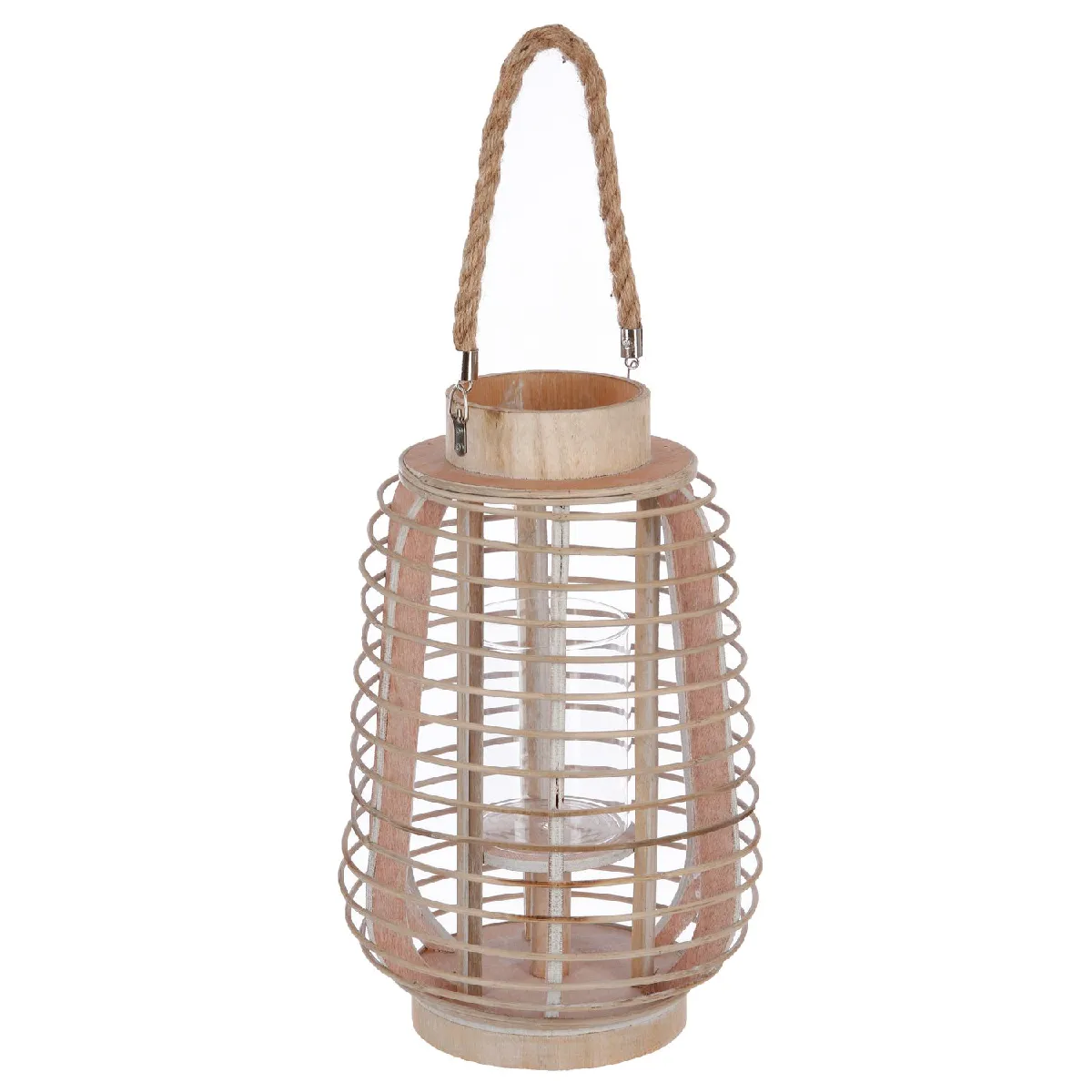 Atmosphera, Createur D'Interieur Atmosphera Lanterne Rotin Azia 33 cm Beige