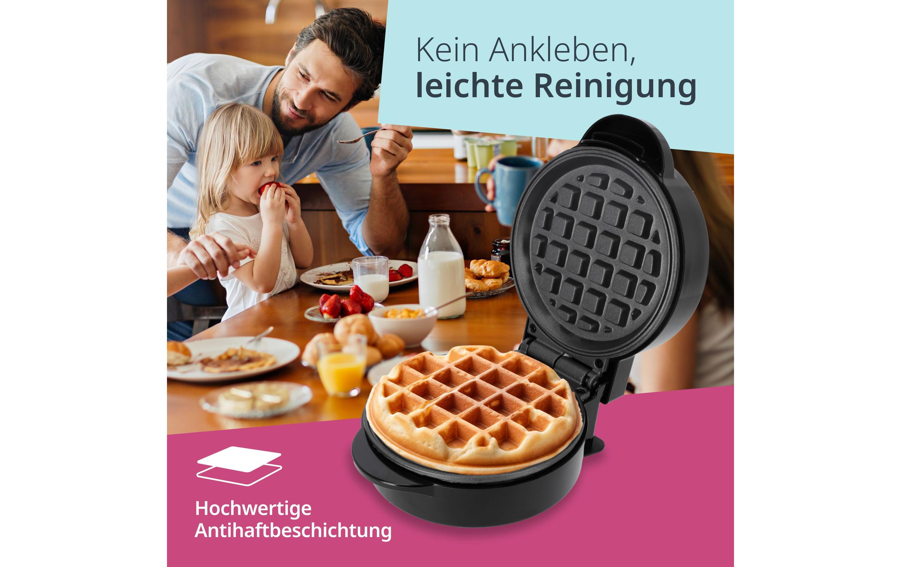 Waffeleisen KG2344Mini-Waffeleisen